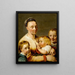 Charité - Pieter Fransz de Grebber — framed artwork on a wall