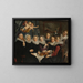 Théodore Schrevelius et sa famille à table - Pieter Fransz de Grebber — framed artwork on a wall