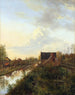 The Graveland Canal - Pieter Gerardus van Os — artwork view