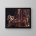 a Public Bath - Pieter Isaacsz — framed artwork on a wall