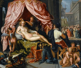 Allegory of Vanity - Pieter Isaacsz — artwork view