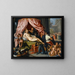 Allegory of Vanity - Pieter Isaacsz — framed artwork on a wall