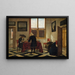 Interior scene painting - Pieter Janssens Elinga — framed artwork on a wall