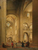 The transept of the Mariakerk in Utrecht seen from the northeast - Pieter Jansz Saenredam — artwork view