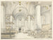 View of the nave of the Nieuwe Kerk in Haarlem looking west - Pieter Jansz Saenredam — artwork view