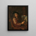 Self-portrait - Pieter Jansz. van Asch — framed artwork on a wall