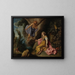 Hagar et l'Ange - Pieter Lastman — framed artwork on a wall