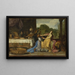 Haman imploring Esther's mercy Esther 767 - Pieter Lastman — framed artwork on a wall