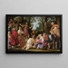 Saint Jean-Baptiste prêchant - Pieter Lastman — framed artwork on a wall
