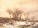 Winter Landscape Painting - Pieter Lodewijk Francisco Kluyver — artwork view