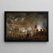 The Siege of Magdeburg 1631 - Pieter Meulener — framed artwork on a wall