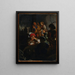Renunciation of Saint Peter - Pieter Molyn — framed artwork on a wall