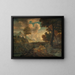 an Italian landscape with shepherds - Pieter Mulier the Elder — framed artwork on a wall