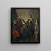 Four generations of the princes of Orange William I Maurice and Frederick-Henry William II and William III - Pieter Nason — framed artwork on a wall
