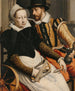 Man and woman at the spinning wheel - Pieter Pietersz. — artwork view