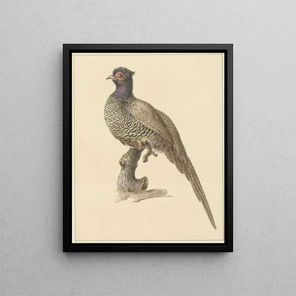 Hunting pheasant - Pieter Pietersz. Barbiers — framed artwork on a wall