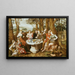Allégorie du véritable amour - Pieter Pourbus — framed artwork on a wall