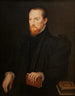 a bearded red-haired man sitting - Pieter Pourbus — artwork view