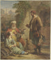 The Levite and His Concubine - Pieter Recco — artwork view