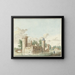The Castle of Aalst in Bommelerwaard - Pieter Remmers — framed artwork on a wall