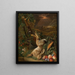 Nature morte avec gibier mort - Pieter Snyers — framed artwork on a wall