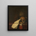 Vanitas still life painting - Pieter Symonsz Potter — framed artwork on a wall