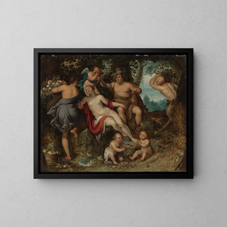 Sans Cérès et Bacchus, Vénus frémira - Pieter van Avont — framed artwork on a wall