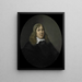 Portrait painting of Willem Hartigsvelt, director of the Rotterdam Chamber of the Dutch East India Company, elected in 1657 - Pieter van der Werff — framed artwork on a wall