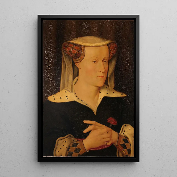 Jacoba of Bavaria 1401-1436 Countess of Holland and Zealand - Pieter Willem Sebes — framed artwork on a wall