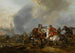 Cavalry attacking infantry - Pieter Wouwerman — artwork view