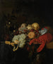 Still life with fruits and lobster - Pieter de Ring — artwork view