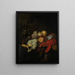 Still life with fruits and lobster - Pieter de Ring — framed artwork on a wall