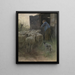 The Return of the Herd François - Pieter ter Meulen — framed artwork on a wall