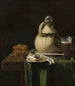 Still life with a clay jug and clay pipes - Pieter van Anraedt — artwork view
