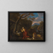 The Saint Jerome Penitent - Pieter van Bloemen — framed artwork on a wall