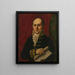 John Quincy Adams - Pieter van Huffel — framed artwork on a wall