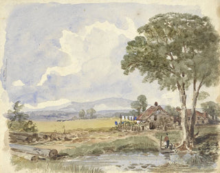 Landscape with Farm - Pieter van Loon — artwork view
