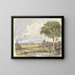 Landscape with Farm - Pieter van Loon — framed artwork on a wall