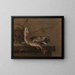 Still life with fish - Pieter van Noort — framed artwork on a wall
