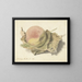 Fishing on Two Leaves - Pieter van der Meulen — framed artwork on a wall