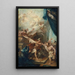 L'apparition d'une martyre - Pietro Antonio Magatti — framed artwork on a wall