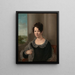 Jane Cocking Glover - Pietro Bonanni — framed artwork on a wall