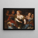 Semiramis called to arms - Pietro Dandini — framed artwork on a wall