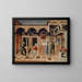 The miracle at the birth of Saint Nicholas - Pietro di Giovanni d'Ambrogio — framed artwork on a wall