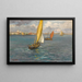 Venice Painting - Pietro Fragiacomo — framed artwork on a wall