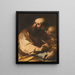 Saint Matthew Painting - Pietro Francesco Guala — framed artwork on a wall