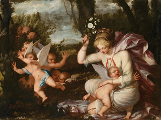 The punishment of Cupid - Pietro Liberi — artwork view