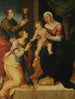 Marriage mystique de Sainte Catherine - Pietro Negroni — artwork view