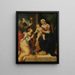 Marriage mystique de Sainte Catherine - Pietro Negroni — framed artwork on a wall