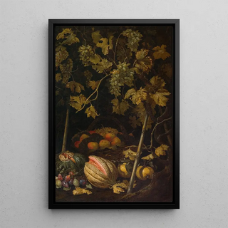 Pietro Paolo Bonzi - Still Life with Fruit and Vine.webp